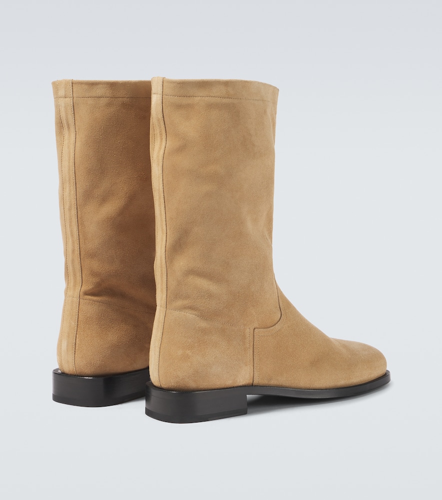 Lemaire Beige Soft Workwear Boots In Beige