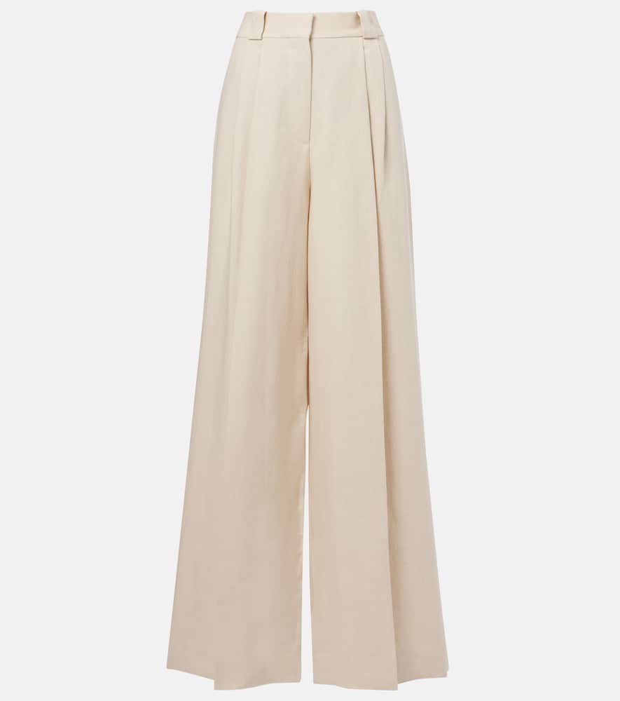 Blaze Milano Blazé Milano Husi high-rise linen wide-leg pants
