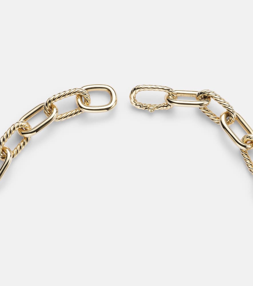 David Yurman Dy Madison 18kt Gold Chain Necklace In Gold