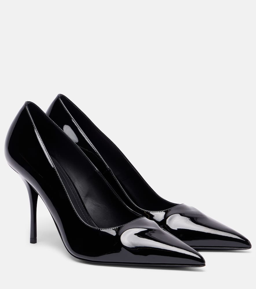 Alaïa Le Caur 3D 90 patent leather pumps