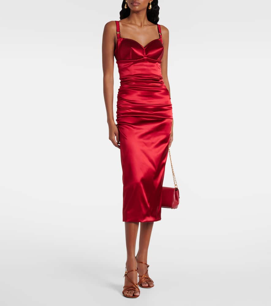 Gianvito Rossi Strappy 85 Satin Sandals