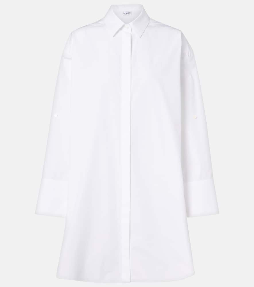 Cotton shirt dress