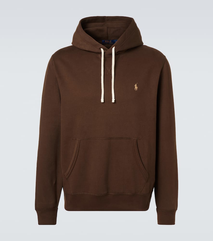 Cotton-blend hoodie