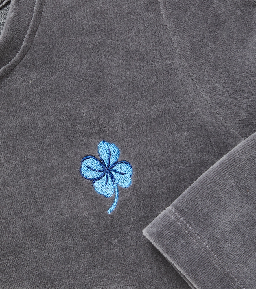  Mini Rodini Mini Rodini Sweatshirt Aus Einem Baumwollgemisch 