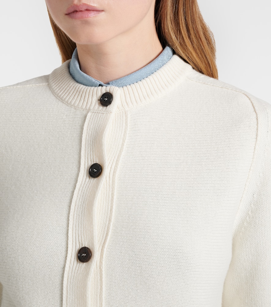  Gucci Gucci Horsebit Wool And Cashmere Cardigan 