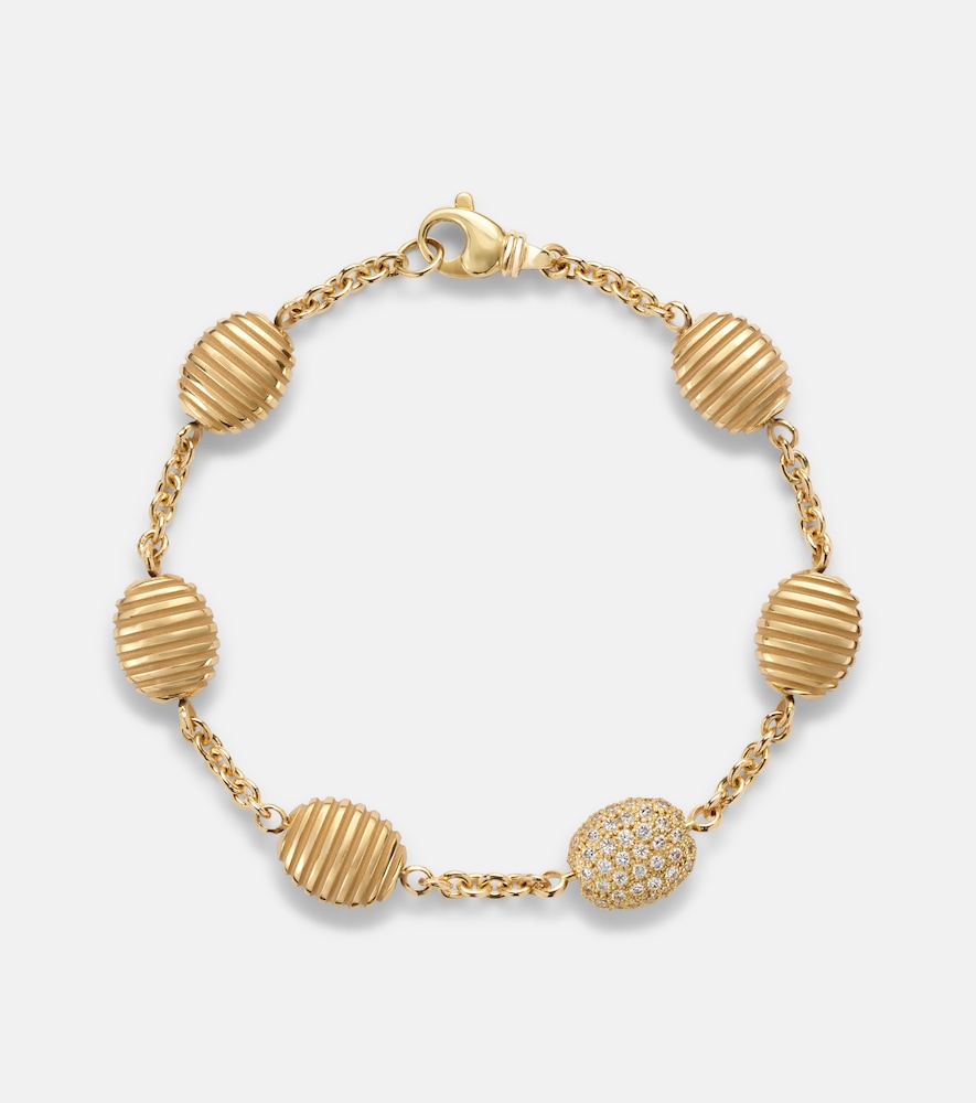 Pamela Zamore Isla Station 18kt gold bracelet with diamonds | Thumbnail 5 Pamela Zamore Isla Station 18kt gold bracelet with diamonds | Thumbnail 5