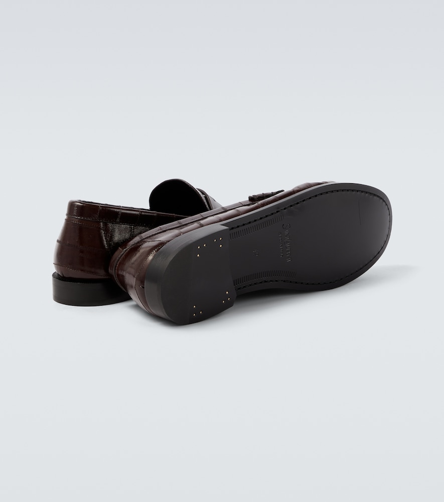  Saint Laurent Saint Laurent Loafers Le loafer Aus Aalleder 