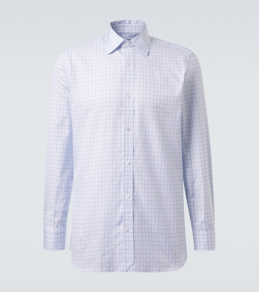Dunhill Checked cotton shirt