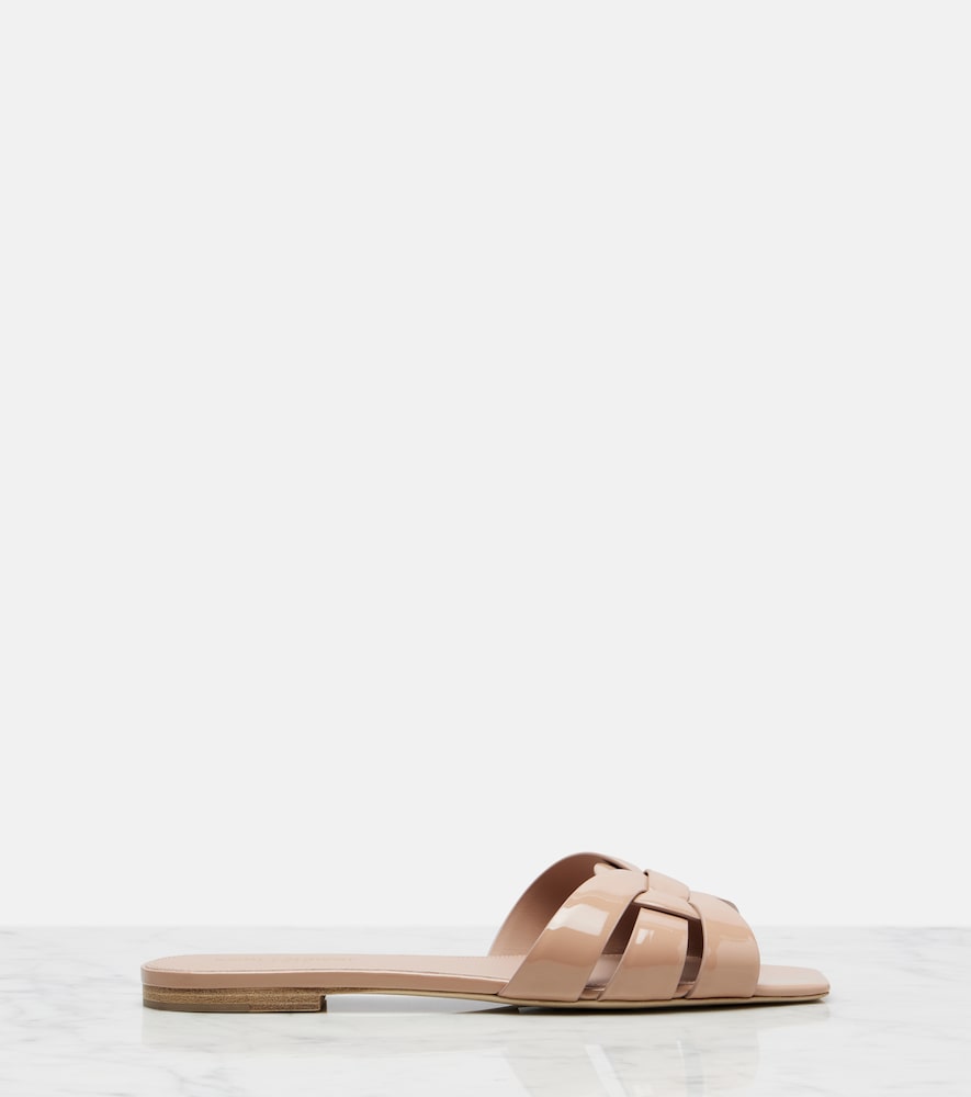  Saint Laurent Saint Laurent Patent Leather Sandals 