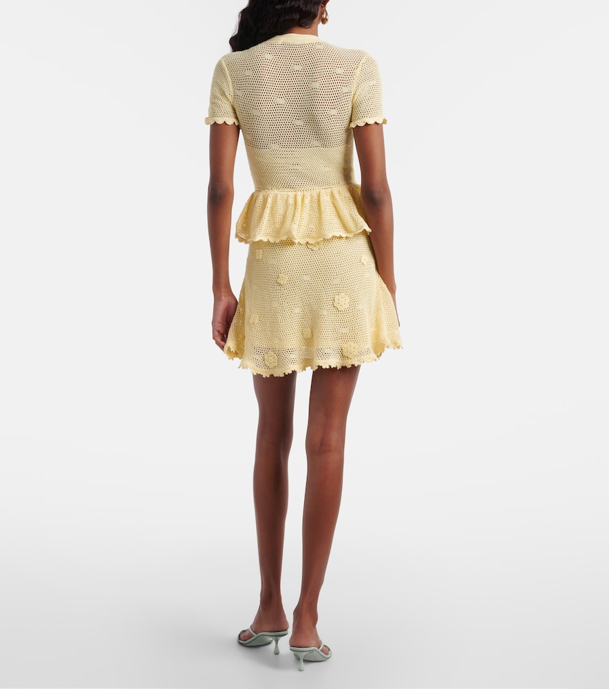  Self-portrait Self-portrait Embellished Minidress 