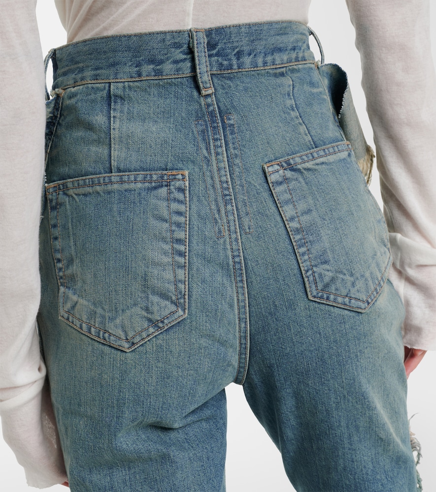  Rick Owens Rick Owens Flared Jeans Silvered 