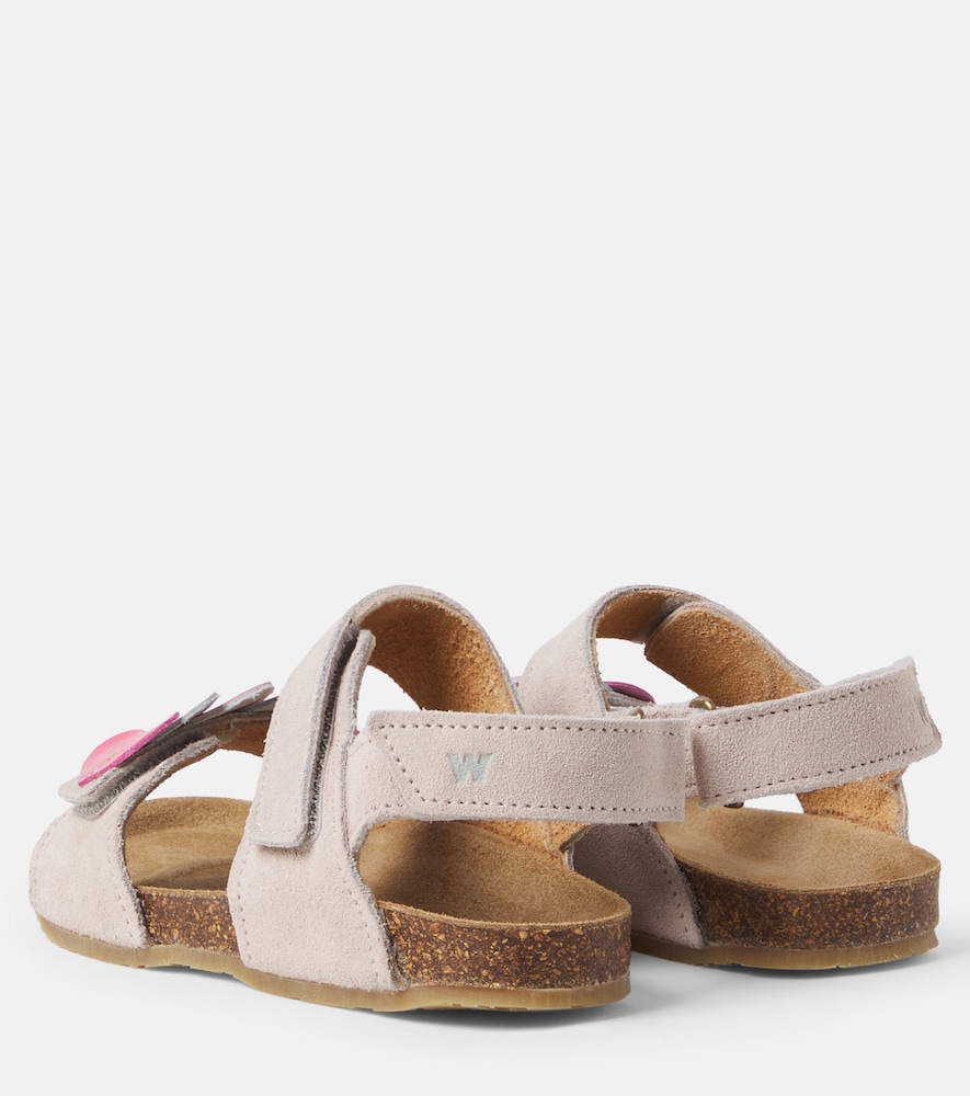  Wheat Wheat Clara Suede Sandals 