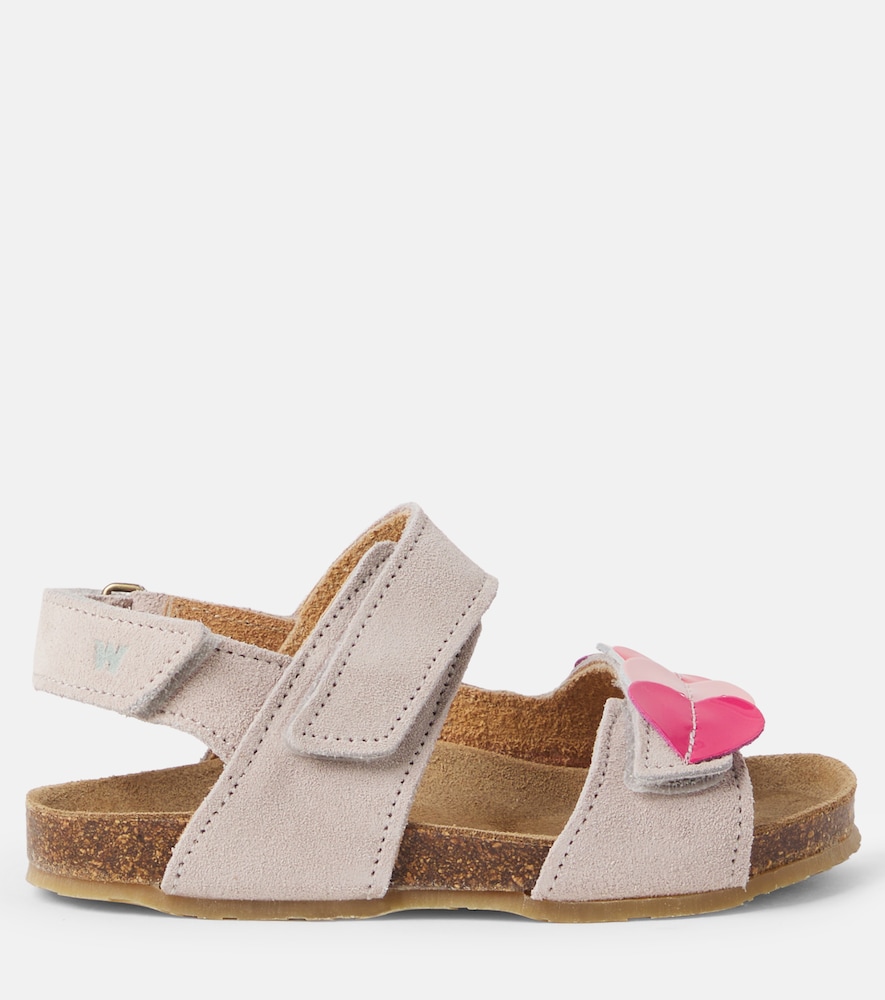  Wheat Wheat Clara Suede Sandals 