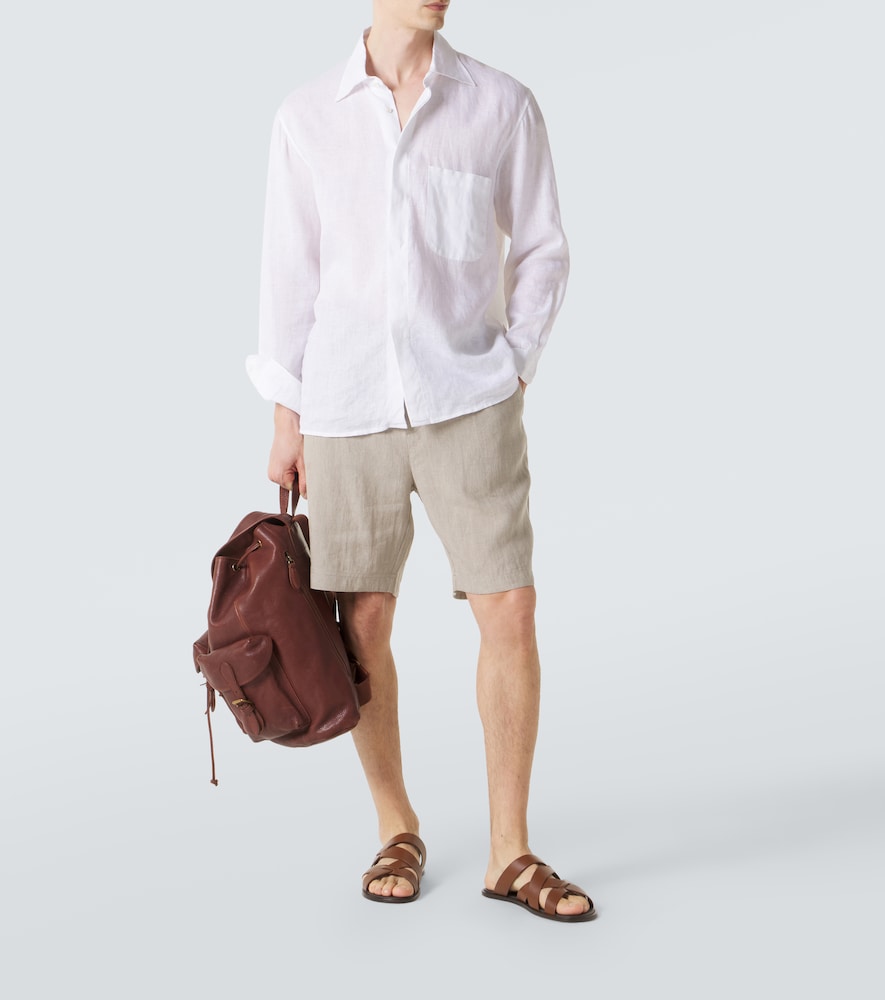  Sunspel Sunspel Linen Shorts 