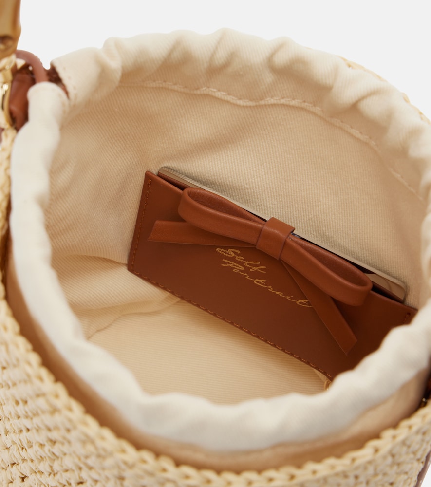  Self-portrait Self-portrait Bolso Saco Small De Rafia 