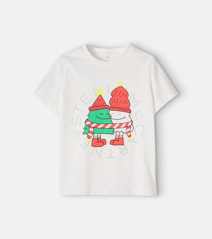 Bedrucktes T-Shirt aus Baumwoll-Jersey