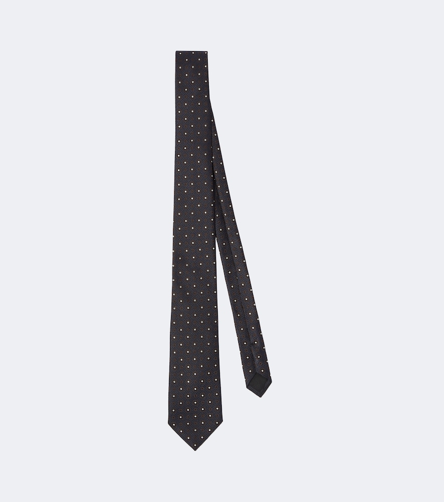 Krawatte aus Seiden-Twill