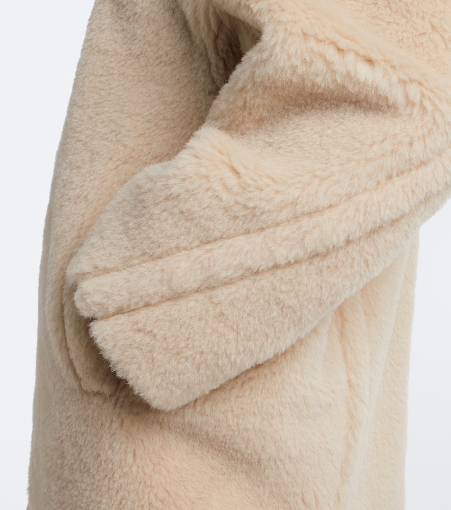 Hooded Alpaca, Wool, And Silk Zip-Up Coat