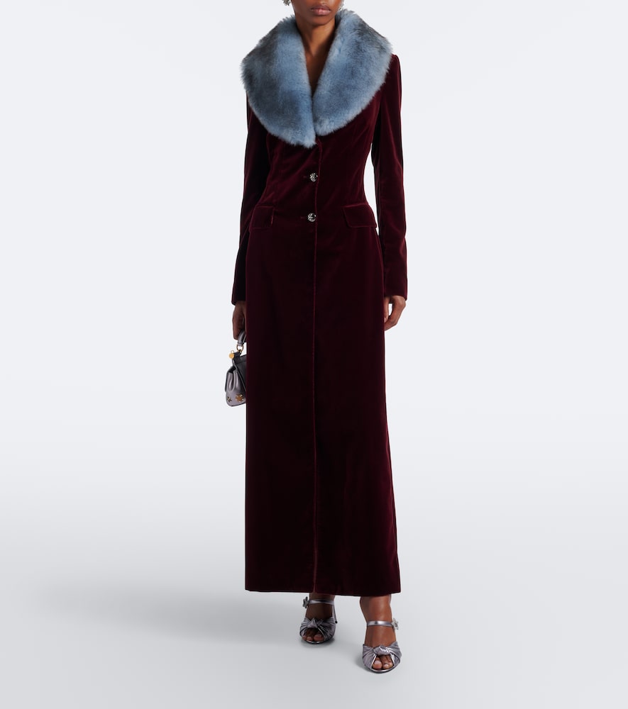 Dolce&Gabbana Cotton Velvet Coat