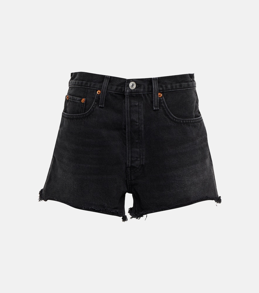Re/Done 70s high-rise denim shorts