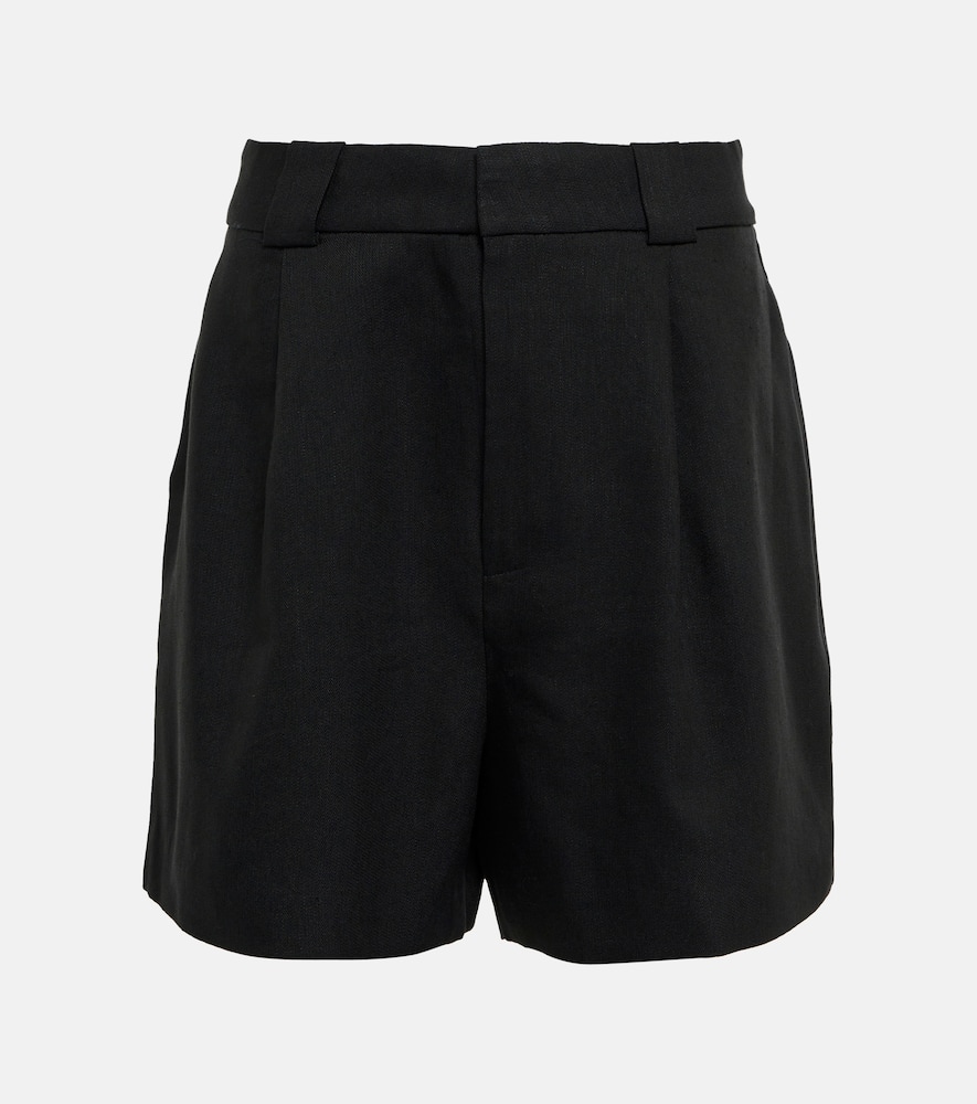 SIR Linen-blend shorts