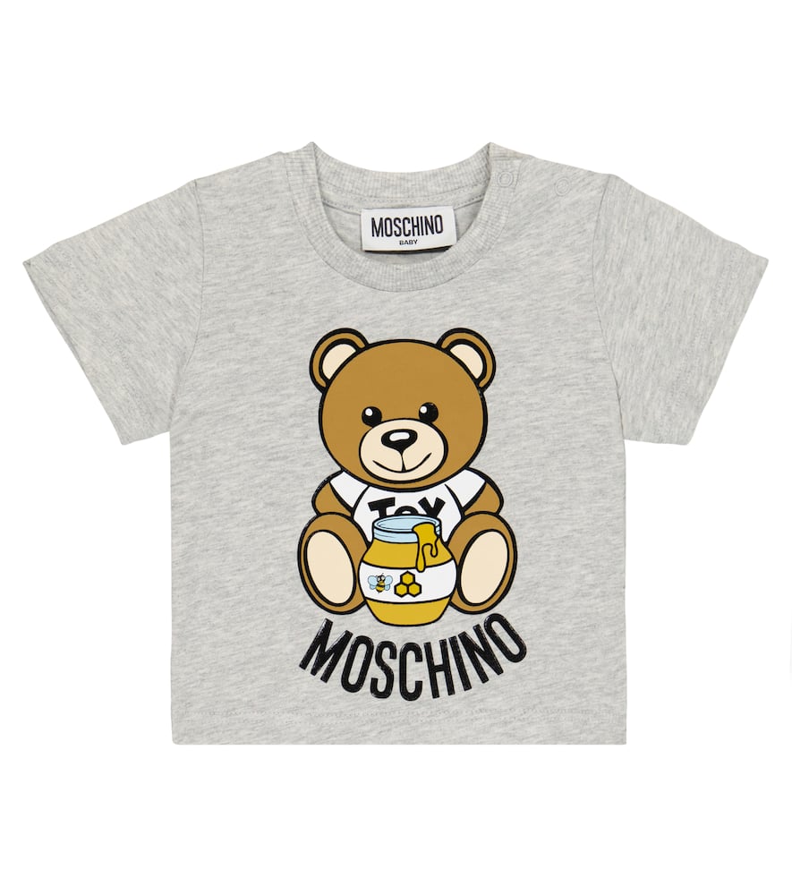 Moschino Kids Baby printed jersey T-shirt