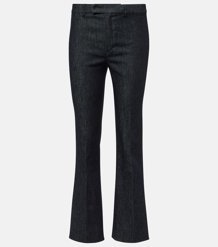 'S Max Mara Alan cropped flared jeans　マックスマーラ アラン クロップド フレア ジーンズ 'S