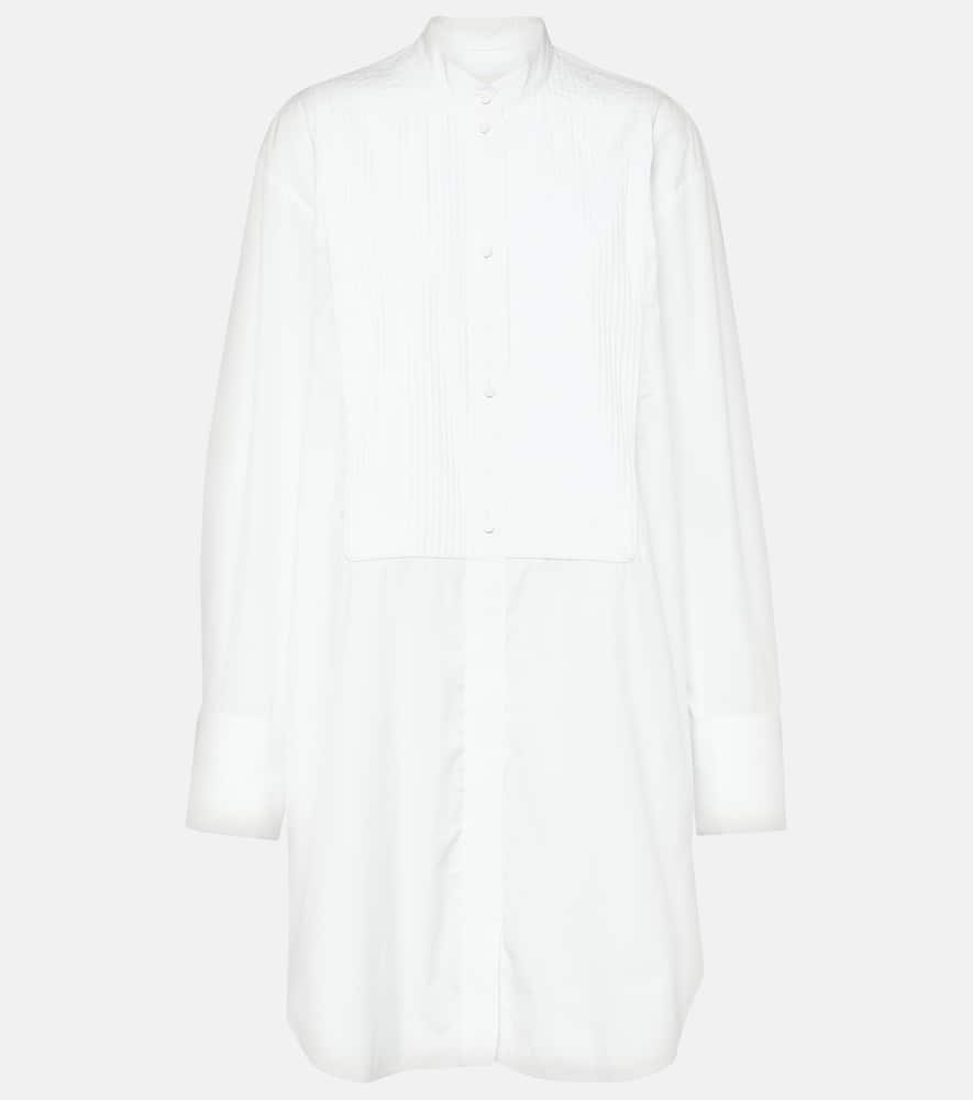 Shop Isabel Marant Ruffled Cotton Shirt In White