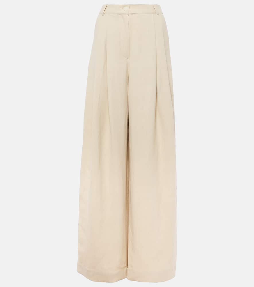 Piper high-rise wide-leg pants