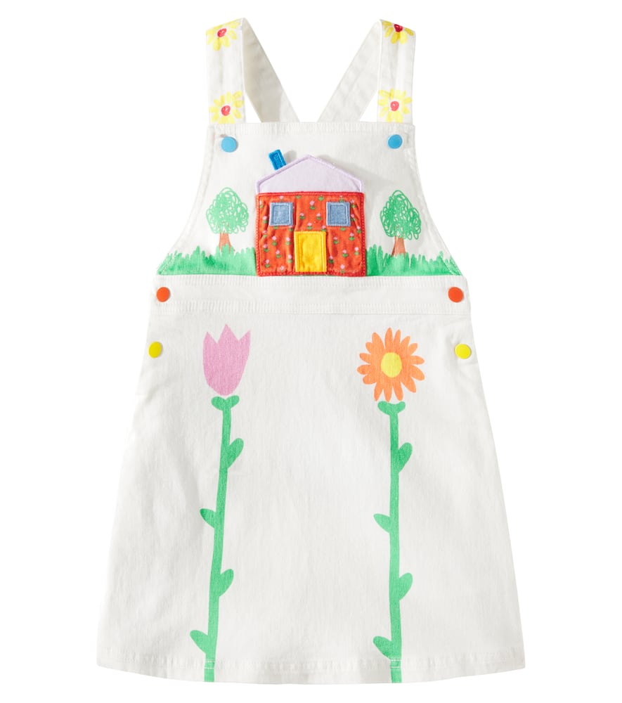 Stella McCartney Kids Printed denim dress