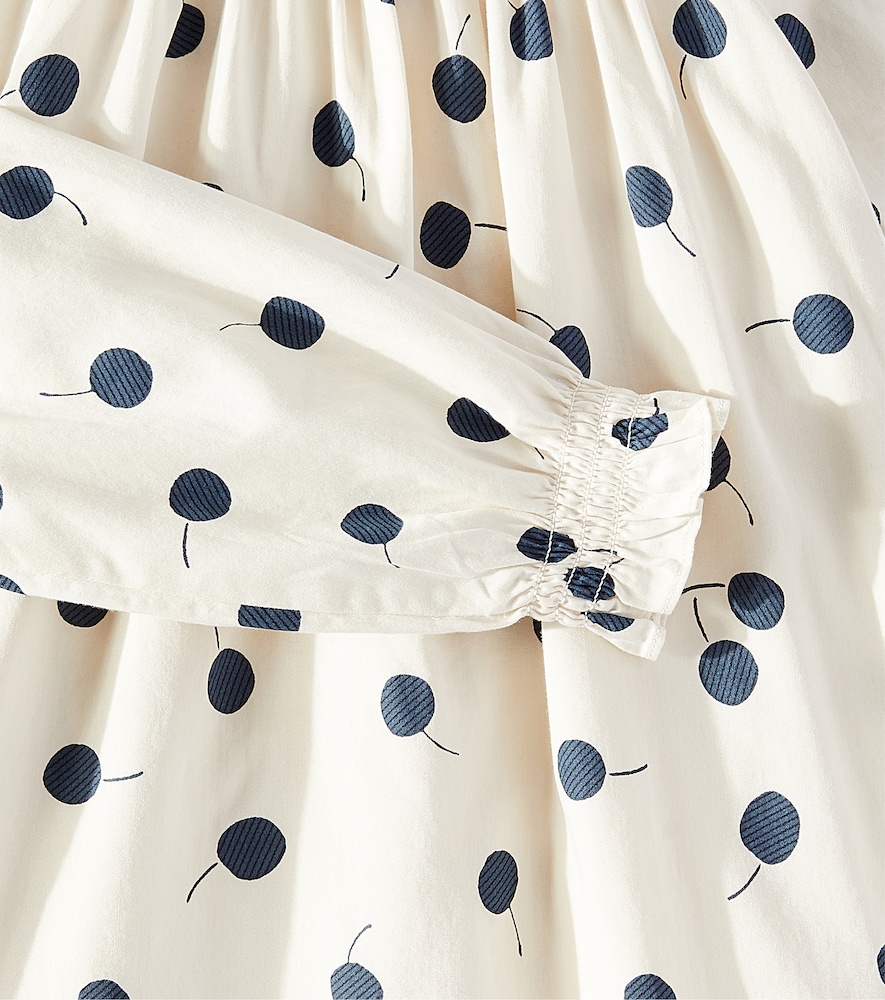  Bonpoint Bonpoint Bedrucktes Kleid Fleur Aus Baumwolle 