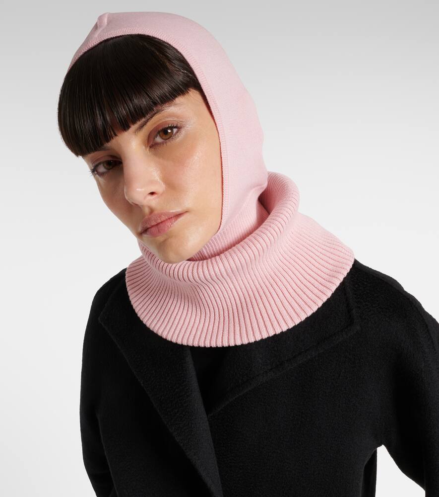 Ruslan Baginskiy Wool-blend Ski Mask In Pink