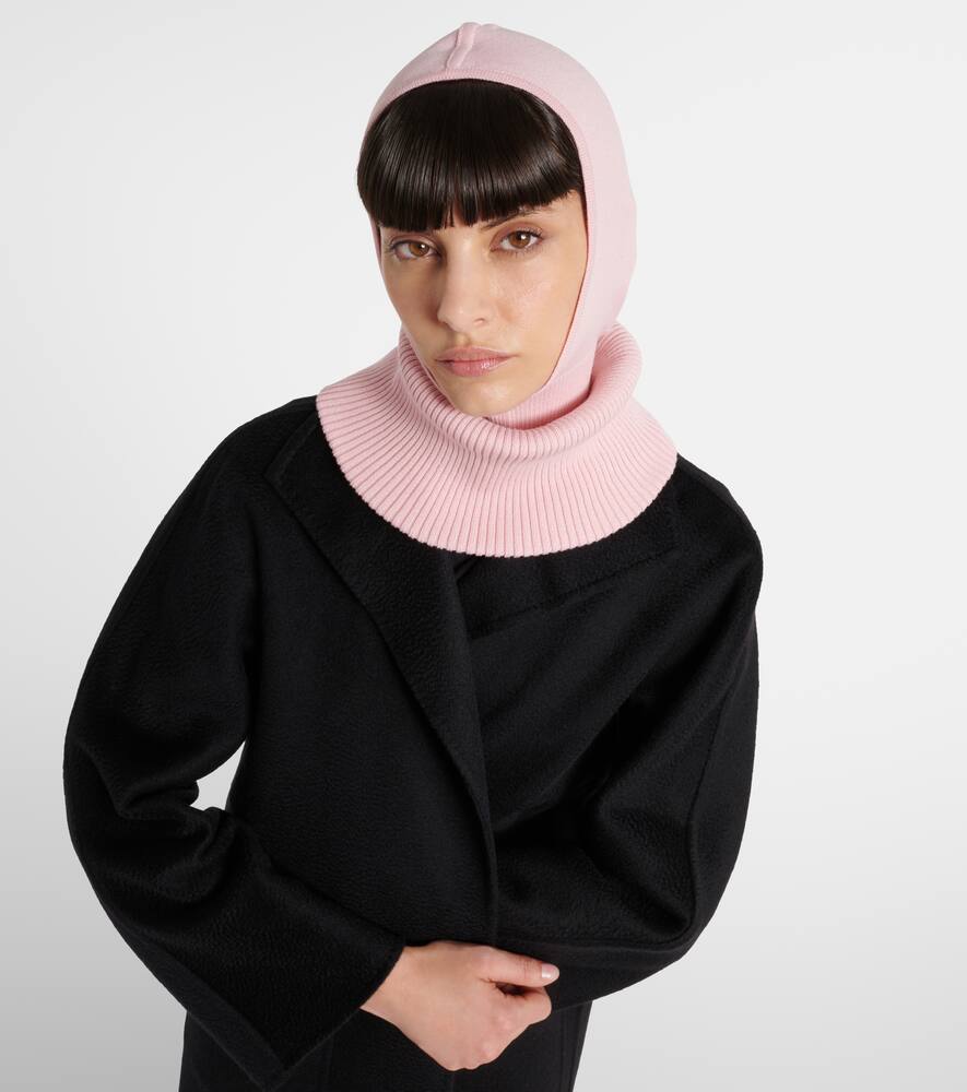 Ruslan Baginskiy Wool-blend Ski Mask In Pink