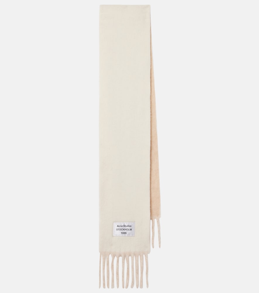 Acne Studios Écharpe en alpaga et laine mélangés