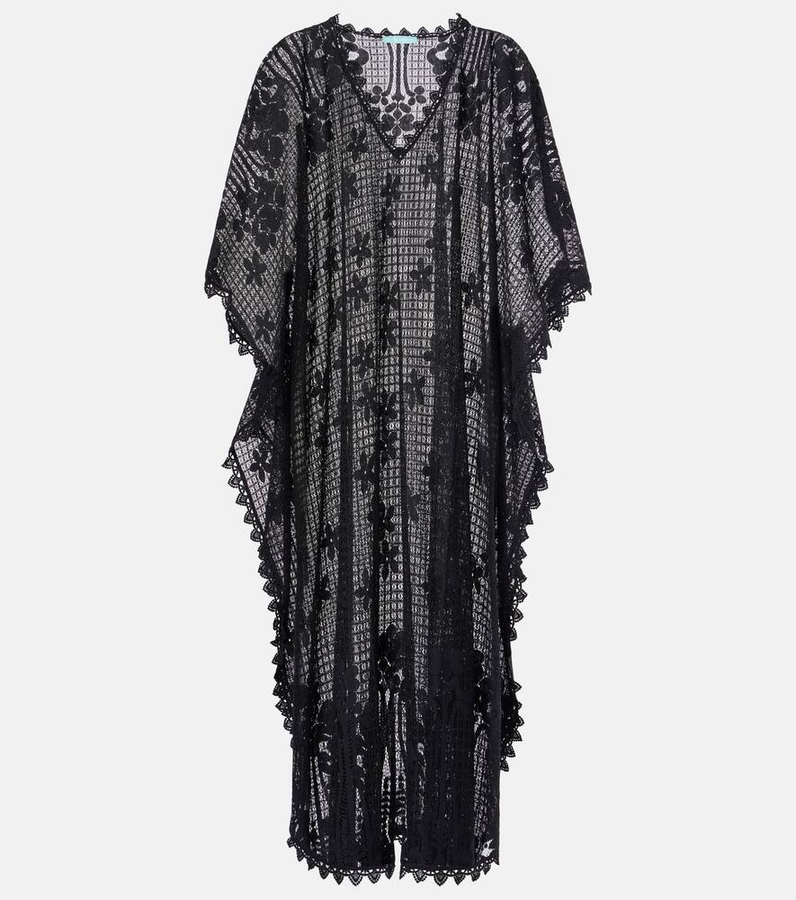 Melissa Odabash Josephine ruffled cotton-blend kaftan