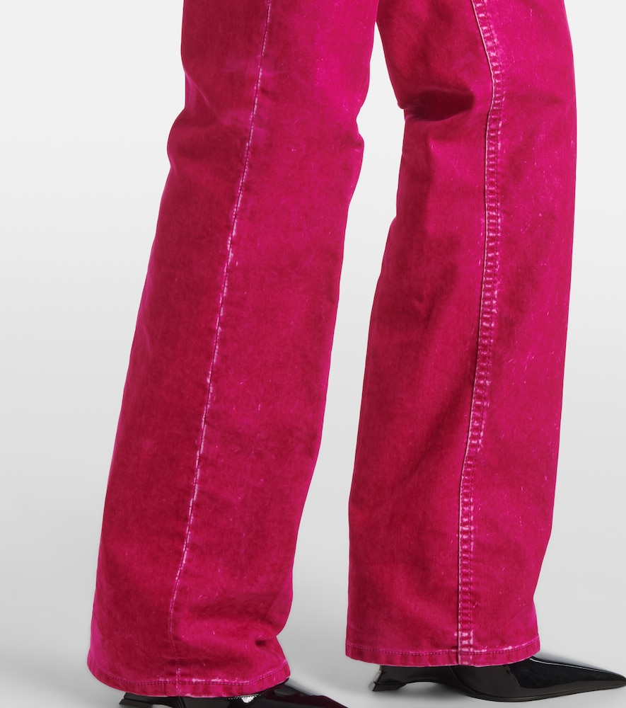  Ferragamo Ferragamo Gerade Hose Aus Einem Baumwollgemisch 
