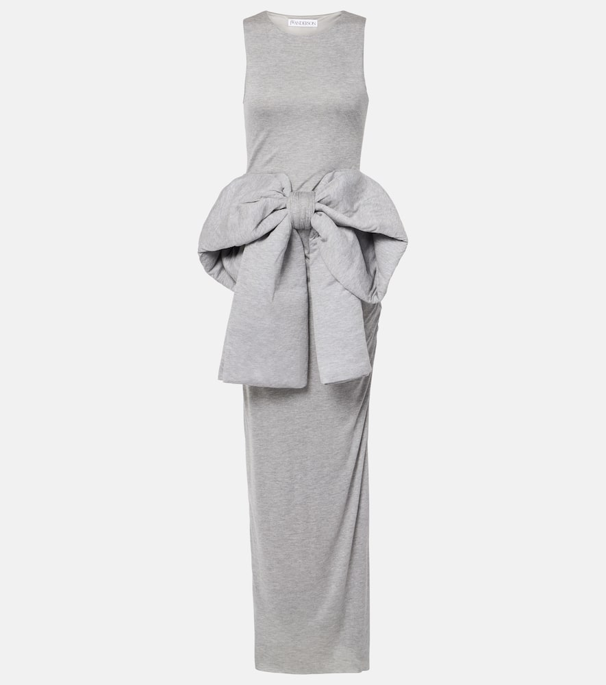 Bow-detail maxi dress