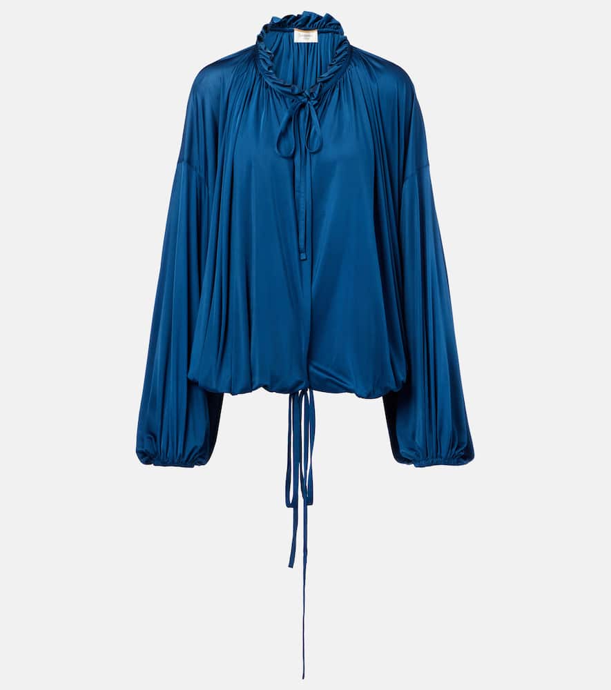 Gathered blouse