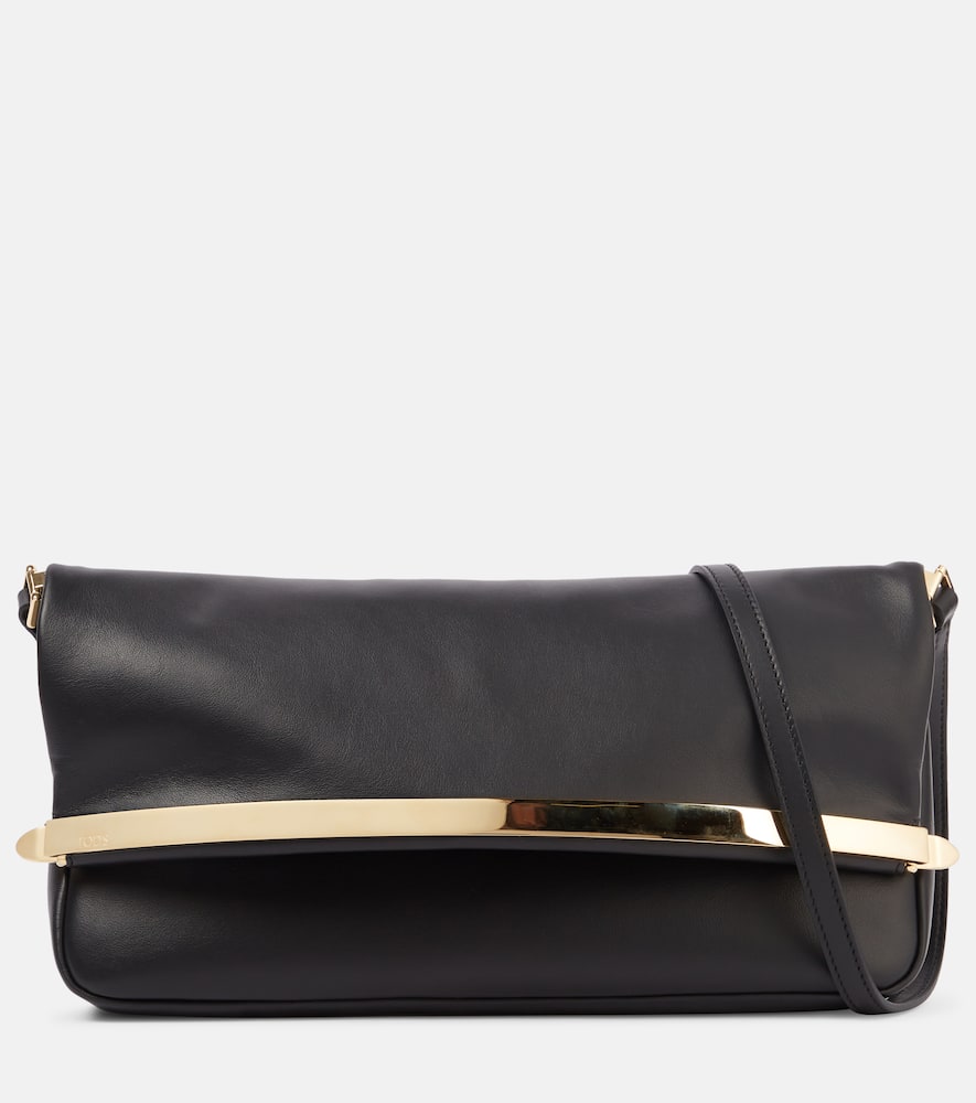 Tod's Magenta Small leather shoulder bag