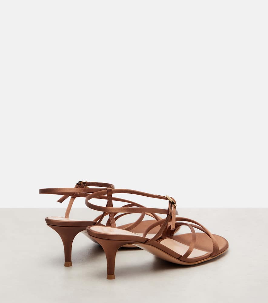 Gianvito Rossi Sandalen Aus Satin