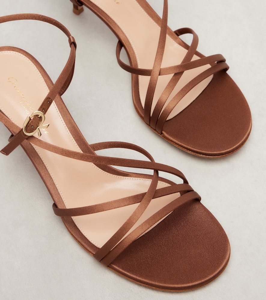 Gianvito Rossi Sandalen Aus Satin