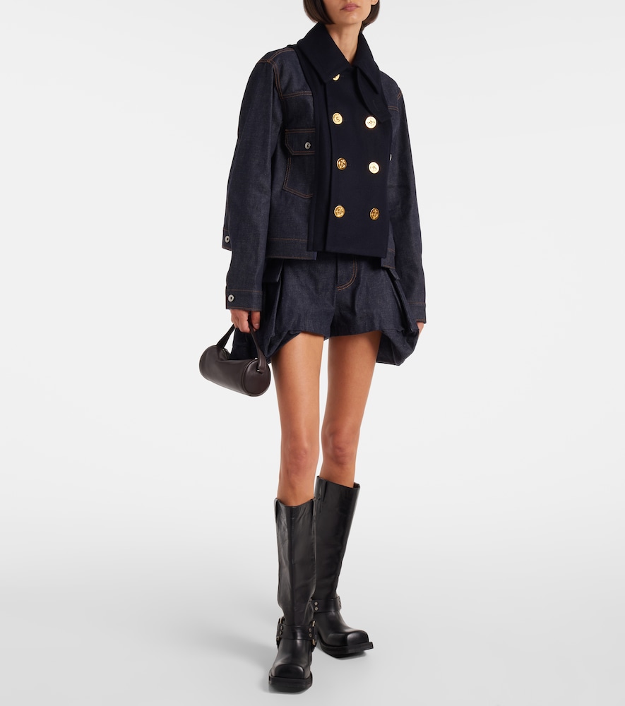  Sacai Sacai Jeansjacke 