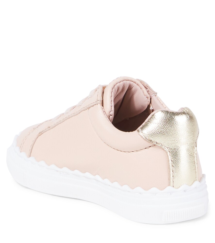  Chloe Kids Chloé Kids Baby Sneakers Lauren Aus Leder 