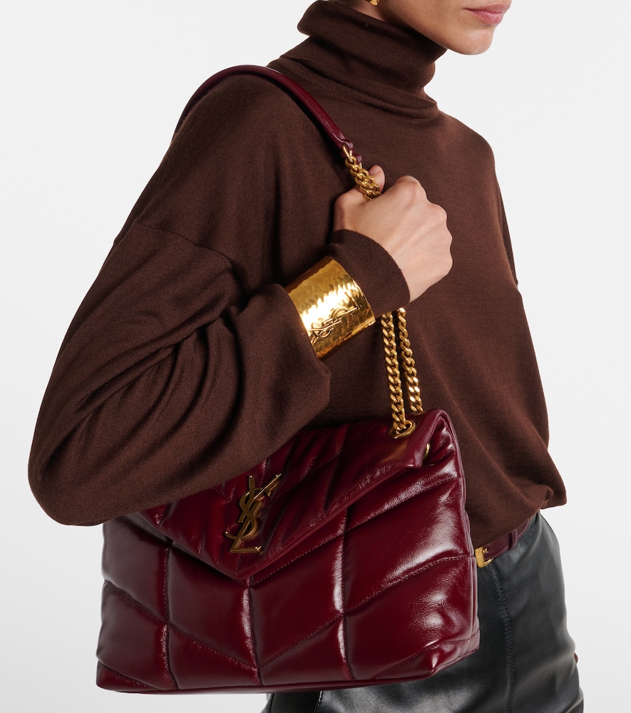 Saint Laurent Puffer Small leather shoulder bag