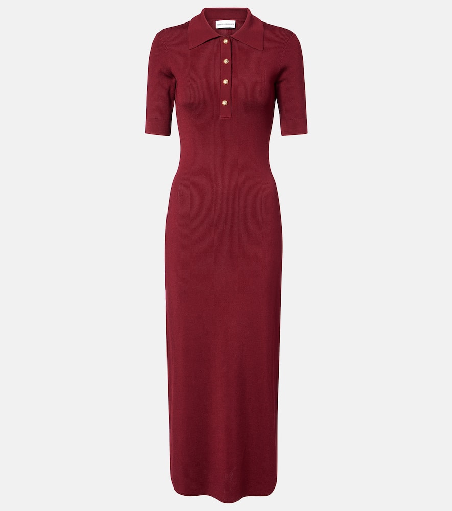 Knitted polo dress