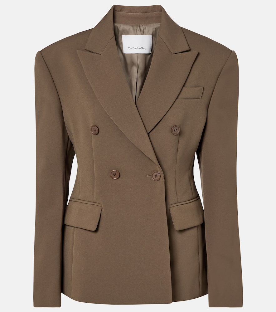 The Frankie Shop Doyer Blazer In Green