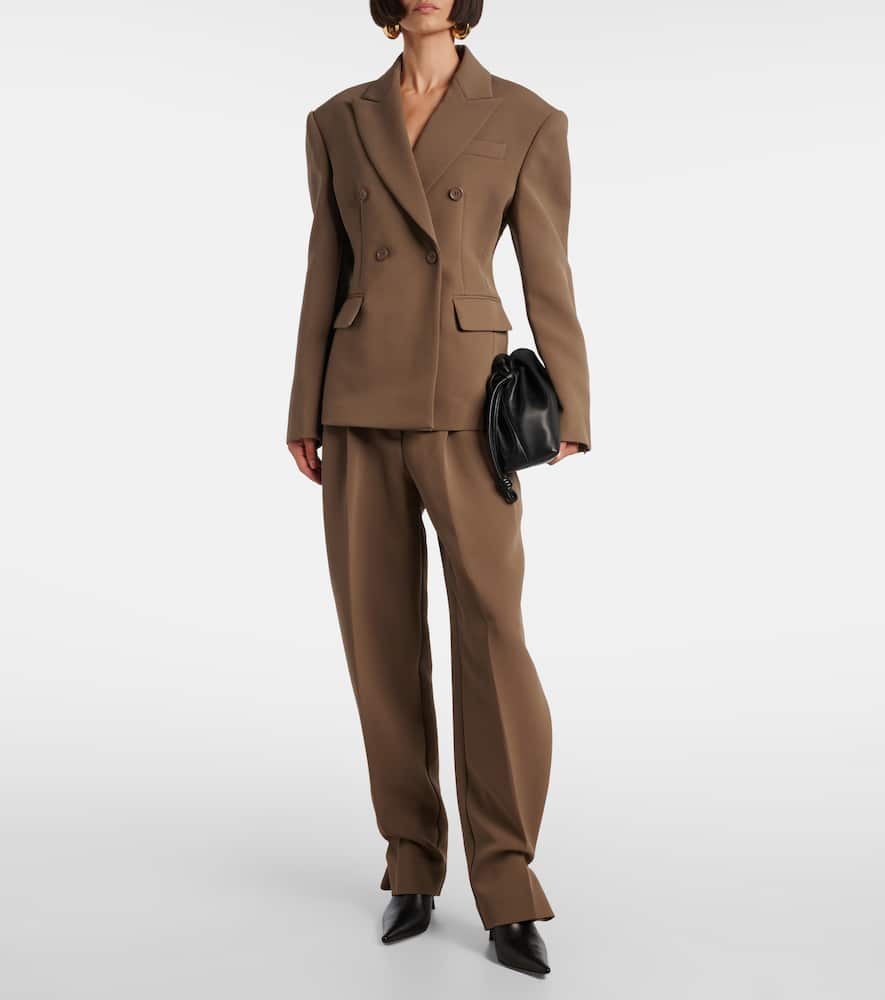 The Frankie Shop Doyer Blazer In Green