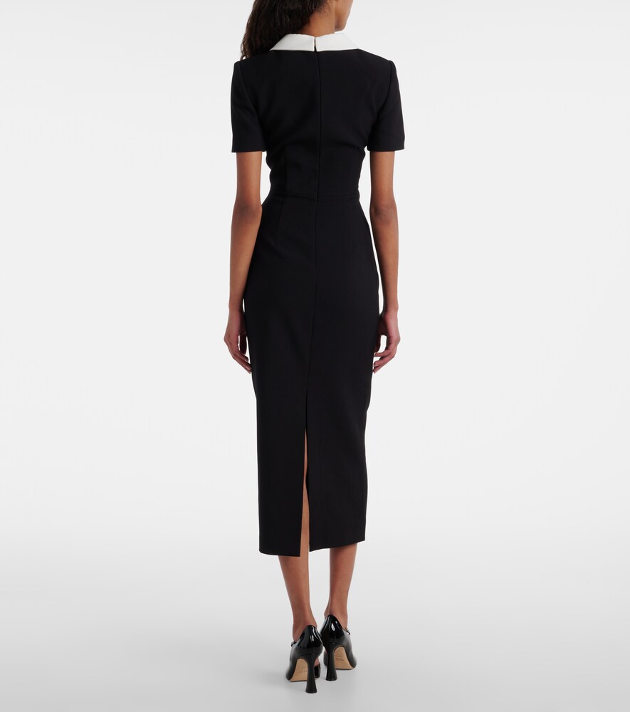  Roland Mouret Roland Mouret Midikleid Aus Crêpe 