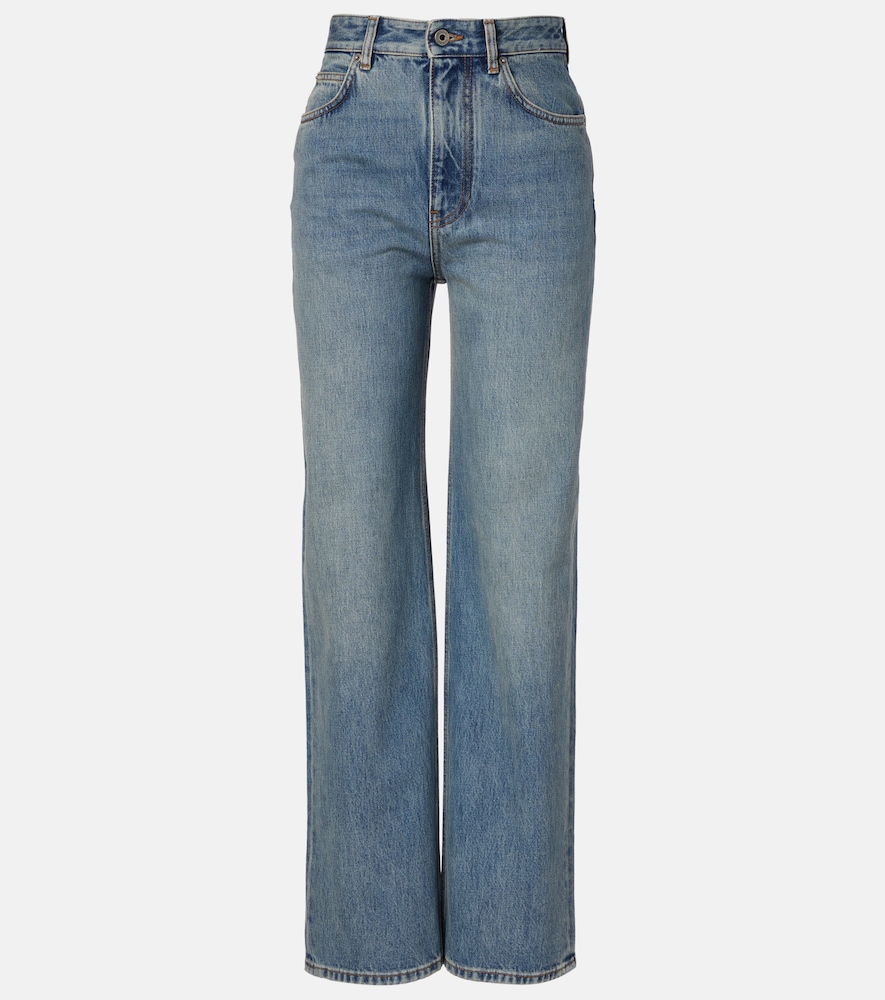 Loewe High-rise wide-leg jeans