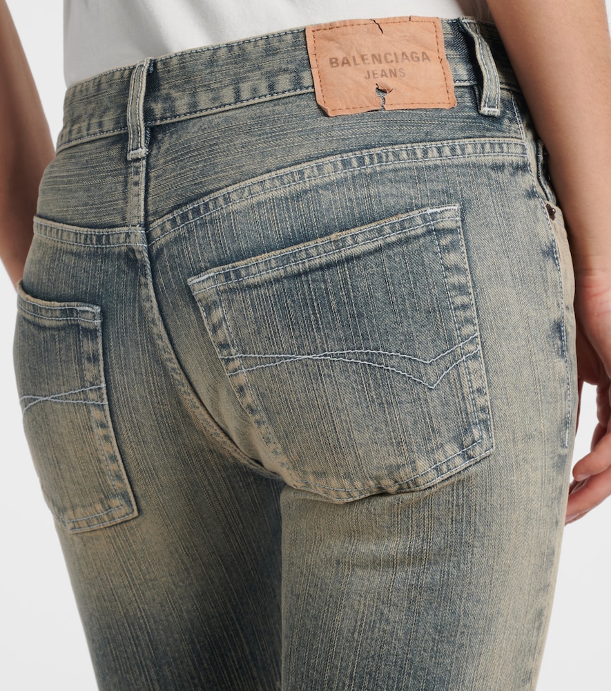  Balenciaga Balenciaga Low-rise Cropped Jeans 